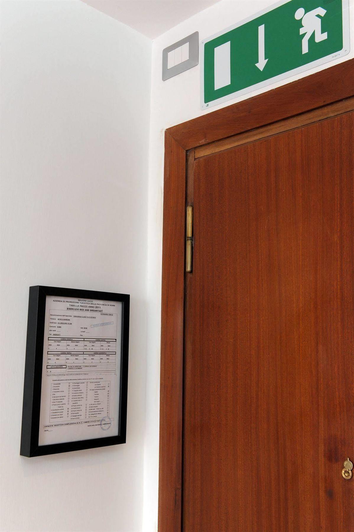 B&B Gregorius Close To St. Peter'S Roma Exterior foto